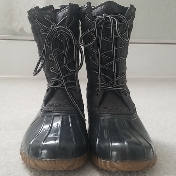 Madden Girl Frolic Rain/Winter Duck Boots sz 7.5 - Picture 2 of 10